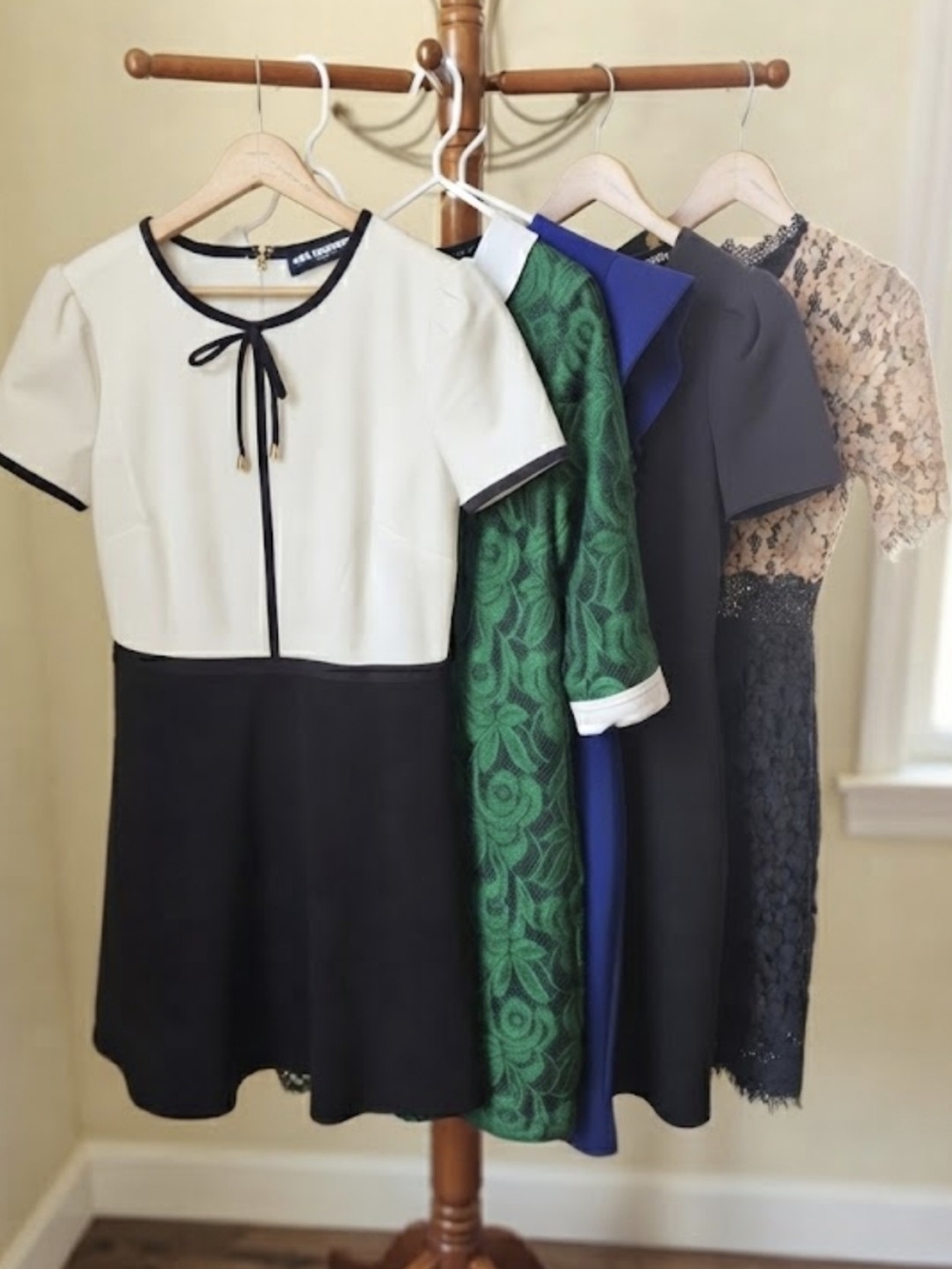 5 Dress Bundle - Calvin Klein, Lagerfeld - Cocktail - Workwear - Size 4 - Chic